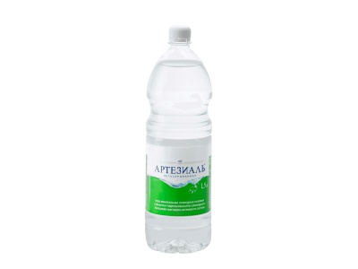 Питьевая негазированная вода Артезиаль 1,5 л