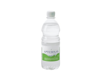 Питьевая негазированная вода Артезиаль 0,5 л 